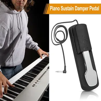Noua Tastatură de Pian Susține Pedala Damper pentru Casio, Yamaha Roland Pian Electric, electronic tastatură pian Electronic pedala
