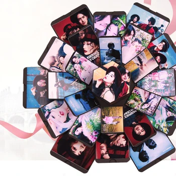 Surpriză frumoasă Explozie Cuplu Cutie de Memorie Dragostea Diy Album Foto Aniversare, Ziua Îndrăgostiților, Dragoste Fata de Cadou Cadouri de Craciun Album