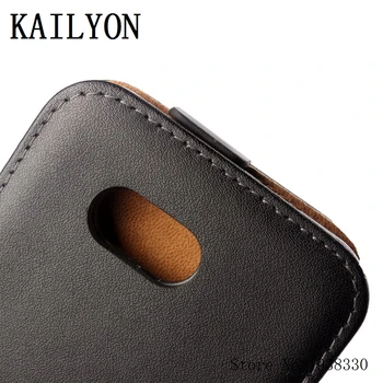 KAILYON Real din Piele Flip Vertical Caz Pentru Sony Xperia E4g Dual E2033 E2003 E2043 E2053 E2006 Telefon Mobil Capacul din Spate A
