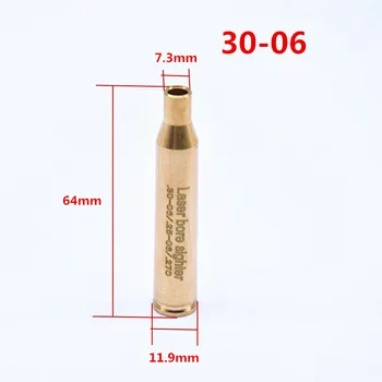 (FARA baterii) de Vânătoare Roșu cu Laser Boresighter CAL.308 .40.6.5x55,Cal.30-06 Cartuș Tactice Plictisesc Sighter