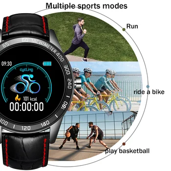 2020 Noua moda din piele Ceas Digital Bărbați Ceasuri Sport Electronic LED de sex Masculin Încheietura Ceas Pentru Bărbați Ceas rezistent la apa Bluetooth Oră