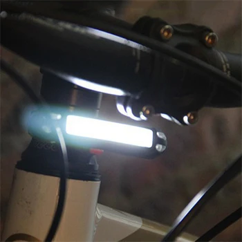 XANES 2 in 1 500LM Biciclete USB Reîncărcabilă LED Biciclete Lumina Stop Ultralight de Siguranță Lampa de Avertizare Noapte de Echitatie Accesorii