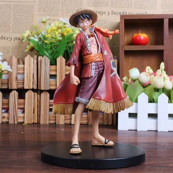 Figura de acțiune Juguetes Cifrele de Colectie Jucarii pentru copii de Craciun 18cm figurine Anime One Piece Luffy de Teatru Ediție