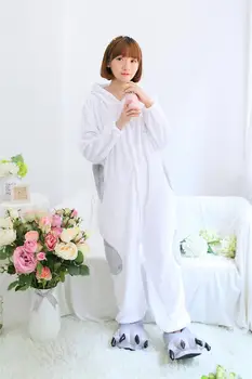 Kigurumi Mare Erou Baymax Cosplay Costum Adult, Scutec Femei Bărbați Pijama Salopeta Sleepwear Rochie de Petrecere