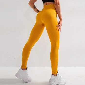 SALSPOR Rechin fără Sudură Sport Legging pentru Femei Burtica de Control Push-Up Pantaloni de Yoga de Înaltă Elastic Strans Sport Jambiere Pantaloni Fitness Feminin