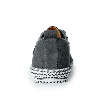 ZUNYU Brand Design Minimalist piele de Căprioară Piele Barbati Agrement Plat Brand de Primăvară Formale Rochie Casual Plat Pantofi Oxford