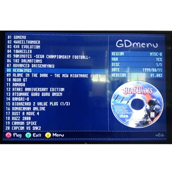Unitate optica de Simulare Bord a 2-a Generație pentru GDEMU DC Dreamcast V5.15B
