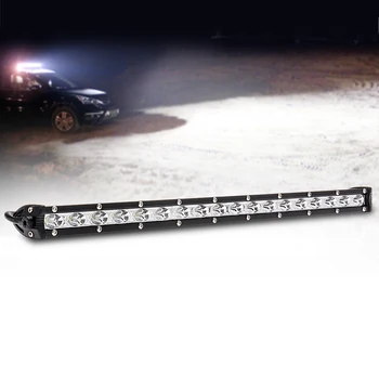 CARBOLE 19inch 54W 10-30V DC Slim Spot LED Bar off-Road Scufundări Lampa de Lucru SUV 4WD Auto ATV Lumina Accesoriul decor de lămpi