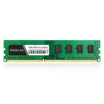 Rasalas DDR3 4GB 2Rx8 PC3-10600U 1333Mhz 1,5 V 240Pin Nu-Ecc DIMM PC Desktop RAM pe Deplin Compatibil Memorie