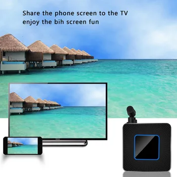 SOONHUA 2.4/5G T4 Wireless HDMI Dongle miracast 1080P WiFi ecran Media TV Stick ecran de afișare wifi Miracast, Airplay