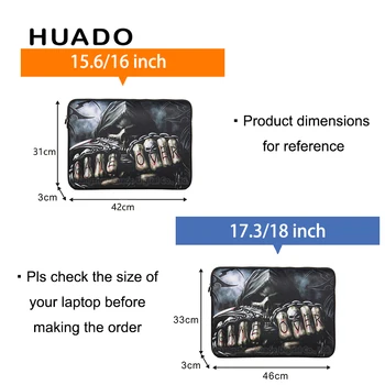 17.3 inch 18inch Jocuri geanta de laptop de gaming portabil notebook caz DIY calculator acoperi 15.6
