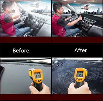 Pentru Ford Ecosport 2013 2016 2017 Tabloul De Bord Capacul Saltea Pad Styling Auto Parasolar Instrument Covor Protector Accesorii