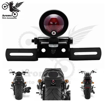 țeapă motocicleta coada de lumină Biciclete ATV moto semnalizare Spate Stop motocicleta lumina de Frână de Înmatriculare suport Ochelari Integrat