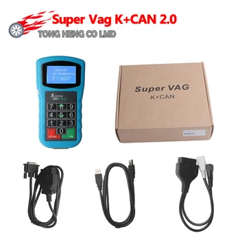 Super VAG K+can 2.0 plus Diagnosticul + Kilometraj Corecție + Cod Pin Reader Super VAG K POATE plus 2.0 Cheie Programator de Reset Airbag