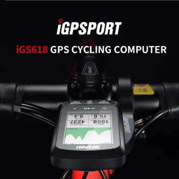 Igs618 ANT+ Bluetooth Ciclism Powermeter iGPSPORT GPS Bike Computer de Navigare Vitezometru IPX7 3000 de Ore de Stocare a Datelor