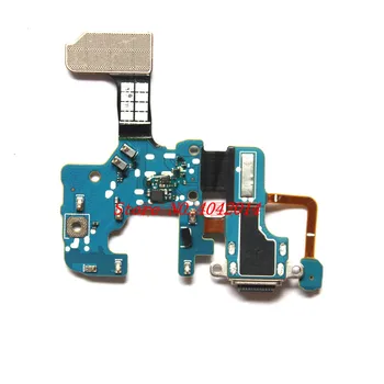 Original USB Port de Încărcare de Andocare modulul Cablu Flex Pentru Samsung Nota 8 N950U N950F N9500 N9508 încărcător cablu de piese