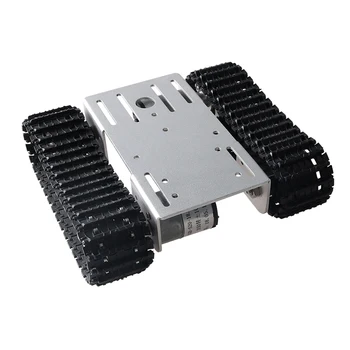5KG Sarcina TP102 Inteligent pe Șenile de Absorbție de Șoc Robot Tank Șasiu Kit Panou de Metal Cuplu Mare 33GB-520 Motor de curent continuu DIY Pentru Arduino