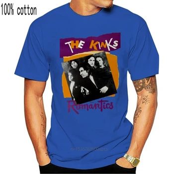 The Kinks Și Romanticii Rock N Roll Maneca Scurta Regular Black Men ' s T-shirt