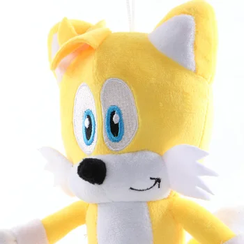 Anime Papusa Jucării de Pluș Sonic Ariciul silver Sonic Jucării de Pluș Drăguț Umplute Copii Cadouri Baieti Mari Jucării Moi Pentru Copii