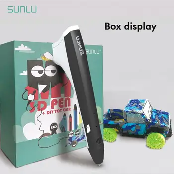 SUNLU M1 Imprimare 3D Pen Orginal Brand 3D DIY Pen Set de masini de Filament PLA PCL 1,75 mm Cadou Pentru Copii de Design Desen Kit