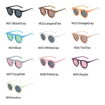 LEONLION Rotund ochelari de Soare pentru Barbati Brand Clasic Designer de ochelari de Soare pentru Femei Ochelari de Epocă pentru Femei Retro Gafas De Sol De Mujer