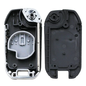 2 Buton de Pliere Flip Key Remote Shell Caz Smart Cheie de Masina de Locuințe cu Lama Netaiata pentru Suzuki SX4 Swift Liana Aerio Vitara Jimny