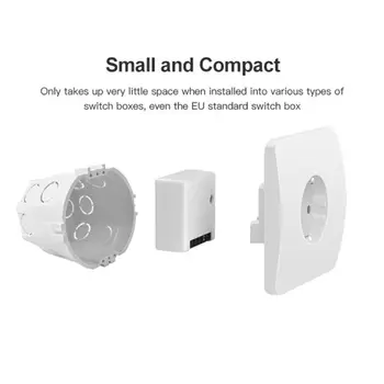 Pentru Sonoff MINI BRICOLAJ Smart Switch WiFi Mici Comutator pentru Alexa Google Acasa de Control de la Distanță Sistemul de Alarmă