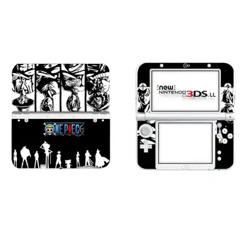 Anime One Piece Luffy Acoperire Completă Decal Autocolant Pielii pentru NEW 3DS XL Piei de Autocolante pentru NOUL 3DS LL Vinil Protector Piele Autocolant