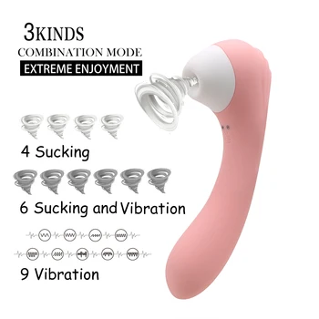 IKOKY Limba Suge Vibratorul Sex Oral Penis artificial Vibratoare punctul G Clitoris Vagin Stimulator Biberon Fraier Jucarii Sexuale pentru Femei