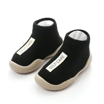 Unisex Pantofi pentru Copii Primii Pantofi premergătoarele Copilul Prima Walker Baby Girl pentru Copii Moale, Talpa de Cauciuc Încălțăminte pentru Copii Papuceii Tricot Anti-alunecare