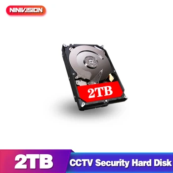 HKIDISTE SATAIII Hard Disk HDD 2TB 2000GB 64MB 7200rpm pentru Sistemul CCTV DVR NVR Camera de Securitate de Supraveghere Video, Kituri