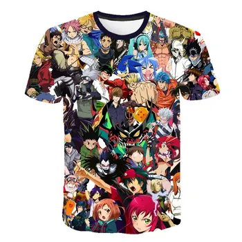 De vară pentru Copii/Tineret Kakashi Naruto Anime Tricou Baiat Fetita Casual Uzumaki/Sasuke Copii T shirt Îmbrăcăminte