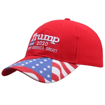 NOI Stoc Bărbați Femei Camuflaj Baseball Hat Visor Trump 2020 MAGA Camo Brodate Pălărie Păstrați a Face America de Mare din Nou Capacul