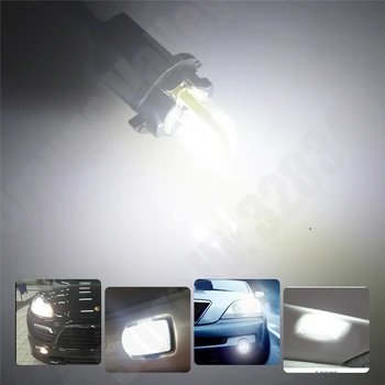 10BUC Mașină de Lumina LED-W5W T10 194 168 W5W 4 SMD 3030 Pentru Parcare Bec Pană Clearance Lampa gel de Siliciu Mașină de Licență Lumina