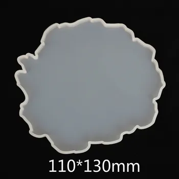 Mari Neregulate Tava de Silicon Mucegai Naturale Agat forma de Lichid Artist Face Coaster Rășină Epoxidică de Artă Rășină Epoxidică Matrite