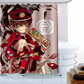 Anime Hanako Kun Perdea de Duș De 12 Cârlig Poliester Tesatura de Imprimare 3D Baie Cortina Impermeabil Mucegai Dovada Cadă Cortina Decor