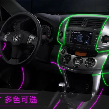 Masina Atmosferă Luminile EL Neon capatului Auto Decorative de Interior pentru Volvo S40 S60 S80 XC60 XC90 V40 V60 C30 V70 XC70