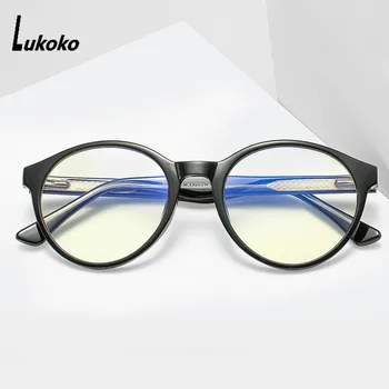 LUKOKO lumina albastra anti-radiații ochelari de jocuri pe calculator ochelari pentru femei, de blocare de blocare ray Ochelari de lentes para computadora
