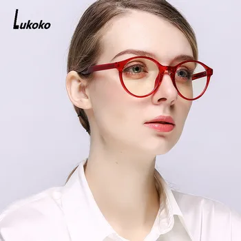 LUKOKO lumina albastra anti-radiații ochelari de jocuri pe calculator ochelari pentru femei, de blocare de blocare ray Ochelari de lentes para computadora