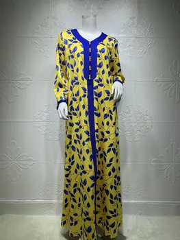 Abaya Dubai Turcia Musulmană Moda Jalabiya Rochie Islam Îmbrăcăminte Abayas Pentru Femei Vestidos Halat De Caftan Marocan Musulman De Modul
