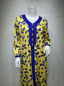 Abaya Dubai Turcia Musulmană Moda Jalabiya Rochie Islam Îmbrăcăminte Abayas Pentru Femei Vestidos Halat De Caftan Marocan Musulman De Modul