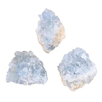 Naturale Cristal Albastru Cluster Prime Materiale de Piatra de Cuart de Vindecare Cristale DIY Neregulate Specimen Meserii Pietre semipretioase Bijuterii Decor