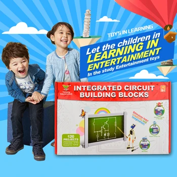 120 de Proiecte Circuit Integrat Blocuri de Învățare și Educație Jucarii pentru Copii de Fizica de Învățare,Blocuri de Instrumente Educaționale