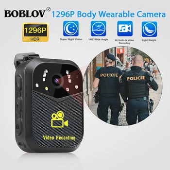 BOBLOV S11296P Purtate pe Corp de Camera GPS WIFI APP Organism de Control Montat IR Noapte Viziune Rre înregistrare Mini Video Camera de Poliție
