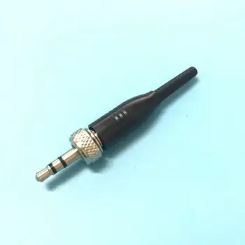 10pc Placat cu 3.5 mm 1/8 Șurub de Blocare Stereo DIY Conector Adaptor Audio pentru Sennheiser Căști Sony Clip Cravată Lavaliera microfon Microfon