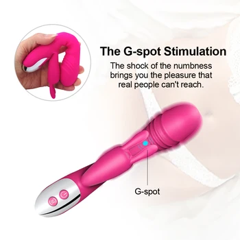 Puternic Vibratoare pentru Femei Stimulare Clitoris Orgasm USB de Încărcare Dildo Vibrator Sex Produs Jucării pentru Adulți de sex Feminin Cupluri