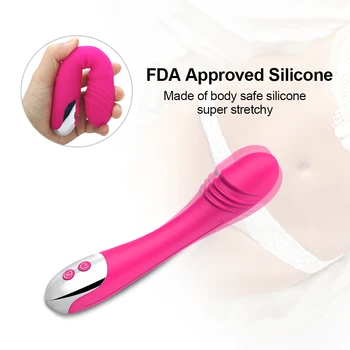 Puternic Vibratoare pentru Femei Stimulare Clitoris Orgasm USB de Încărcare Dildo Vibrator Sex Produs Jucării pentru Adulți de sex Feminin Cupluri