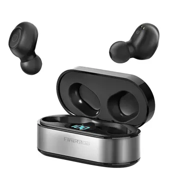 TWS Air55 Pro Bluetooth 5.0 Casti wireless cu microfon impermeabil sporturi cască inteligent buton mare mișcare de sunet FINEBLUE