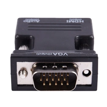 1080P HDMI Femeie la VGA de sex Masculin cu o Ieșire Cablu Convertor Adaptor