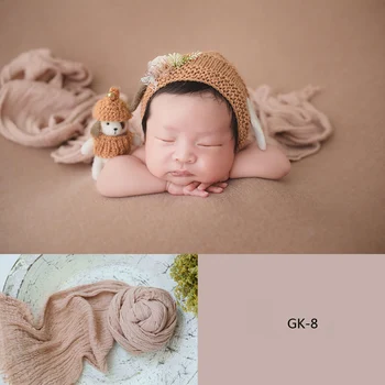 Newboorn Fotografie Tifon De Bumbac Wrap Baby Studio Întinde O Pătură Copil Dandu-Se Înfășoară În Scutece, #P2413